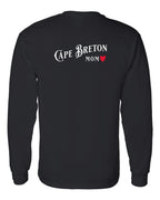 CB Mom Left Chest and Back Long Sleeve Tee - Unisex