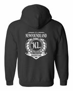 It's  A NFLD Thing Left Chest and Back Zip Hoodie - Unisex