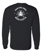 Maritime Swag NS Octopus Left Chest and Back Long Sleeve Tee - Unisex