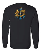 Anchored in NS (New Design) Left Chest and Back Long Sleeve Tee - Unisex