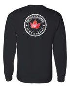 Born and Raised British Columbia Left Chest and Back Long Sleeve - Gildan Canada (sewn Internationally) - Unisex