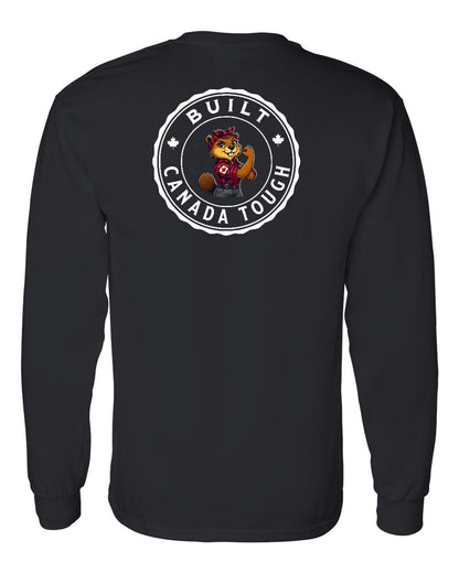 Built Canada Tough Rosie Flex Left Chest and Back Long Sleeve