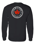 Calm Cool Canadian Leaf Left Chest and Back Long Sleeve - Gildan Canada (sewn Internationally) - Unisex