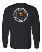 CDN as Chuck Rosie Flex Left Chest and Back Long Sleeve - Gildan Canada (sewn Internationally) - Unisex