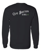 CB Girl Tartan Left Chest and Back Long Sleeve Tee - Unisex