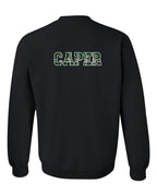 Caper Left Chest and Back Crewneck Sweatshirt - Unisex