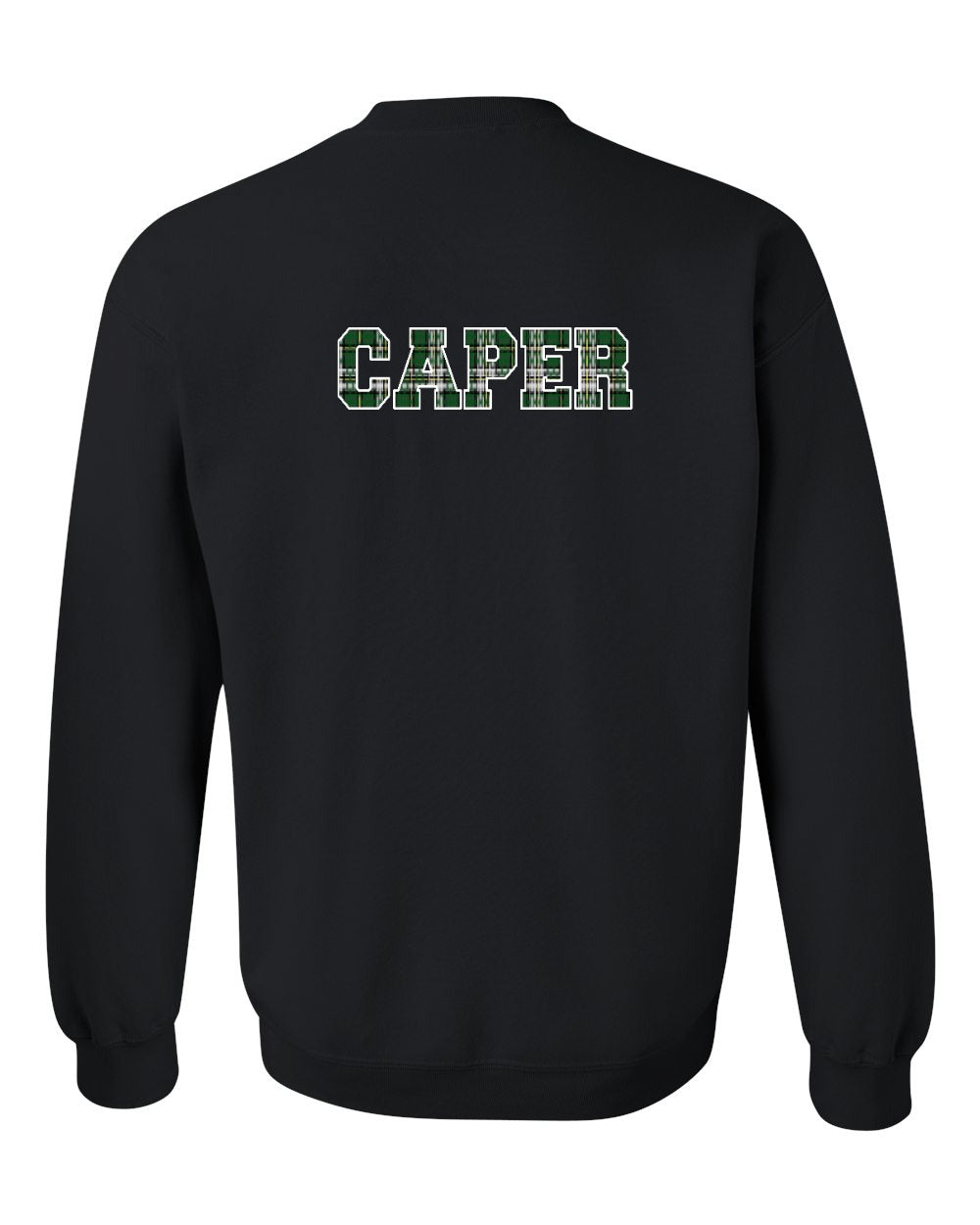 Caper Left Chest and Back Crewneck Sweatshirt - Unisex
