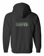Caper Left Chest and Back Zip Hoodie - Unisex