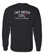 CB Girl Forever and Always Left Chest & Back Long Sleeve Tee - Unisex
