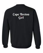 CB Girl Heart Dot Left Chest & Back Crewneck Sweatshirt - Unisex