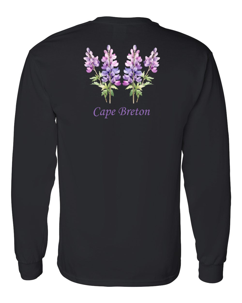 CB Lupin Left Chest and Back Long Sleeve Tee - Unisex