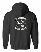 Maritime Bomb Squad Left Chest & Back Zip Hoodie - Unisex