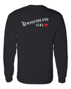 NFLD Girl Left Chest and Back Long Sleeve - Unisex