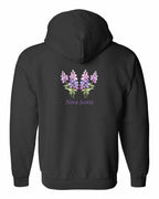 NS Lupins Left Chest and Back Zip Hoodie - Unisex