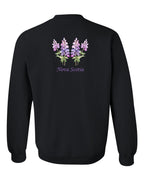 NS Lupins Left Chest and Back Crewneck Sweatshirt - Unisex