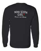 NS Girl Forever and Always Left Chest & Back Long Sleeve Tee - Unisex