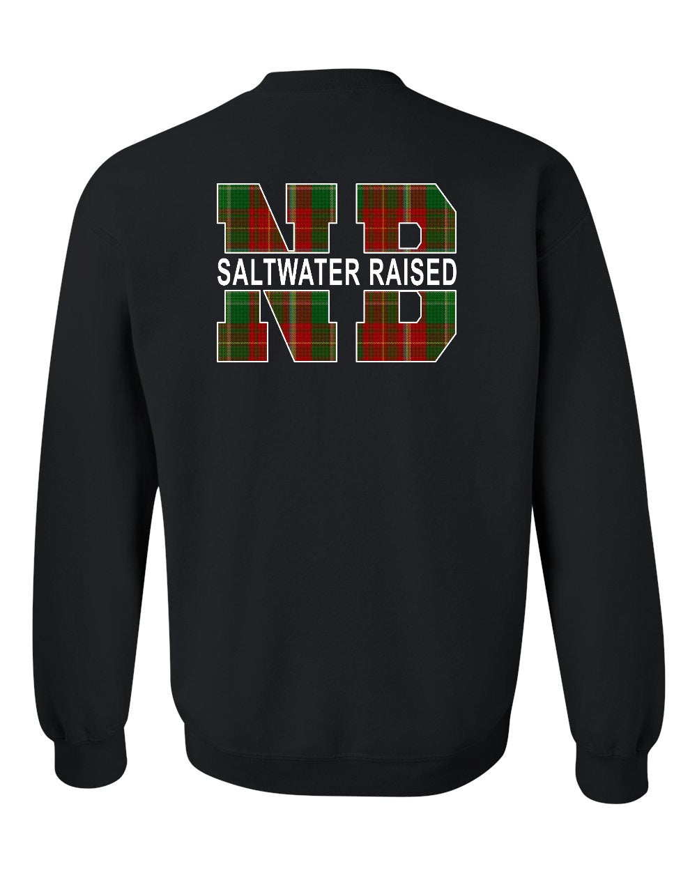 New Brunswick Saltwater Raised Left Chest and Back Crewneck