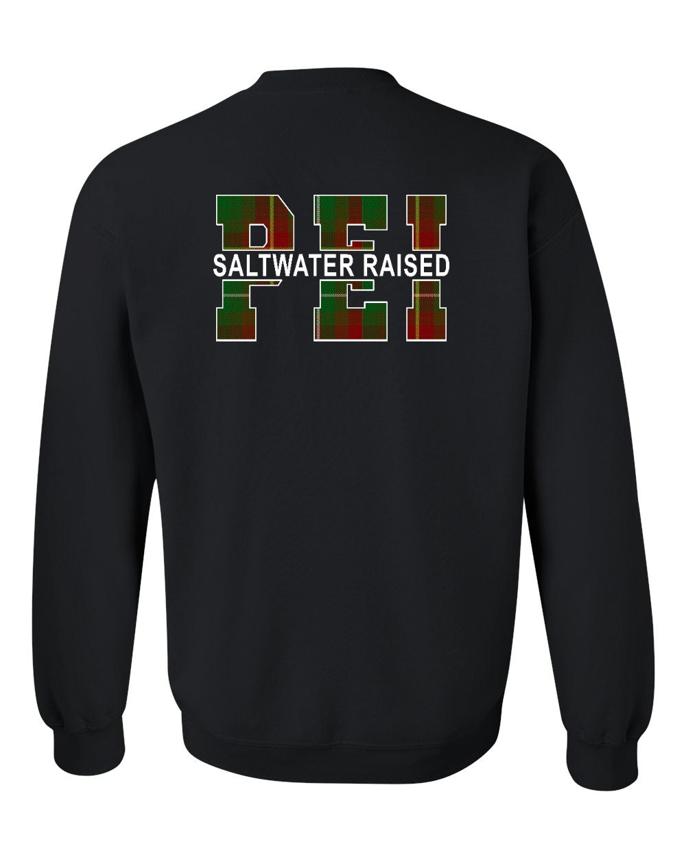 PEI Saltwater Raised Left Chest and Back Crewneck Sweatshirt - Unisex