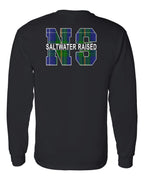 Saltwater Raised NS Left Chest and Back Long Sleeve Tee - Unisex