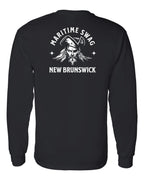 Maritime Swag NB Pirate Left Chest and Back Long Sleeve Tee - Unisex