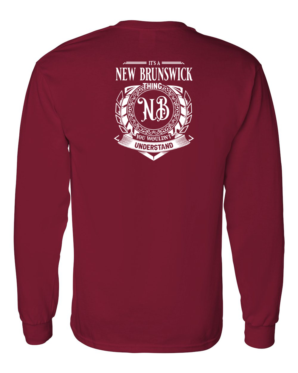 It's  A NB Thing Left Chest and Back Long Sleeve Tee - Unisex
