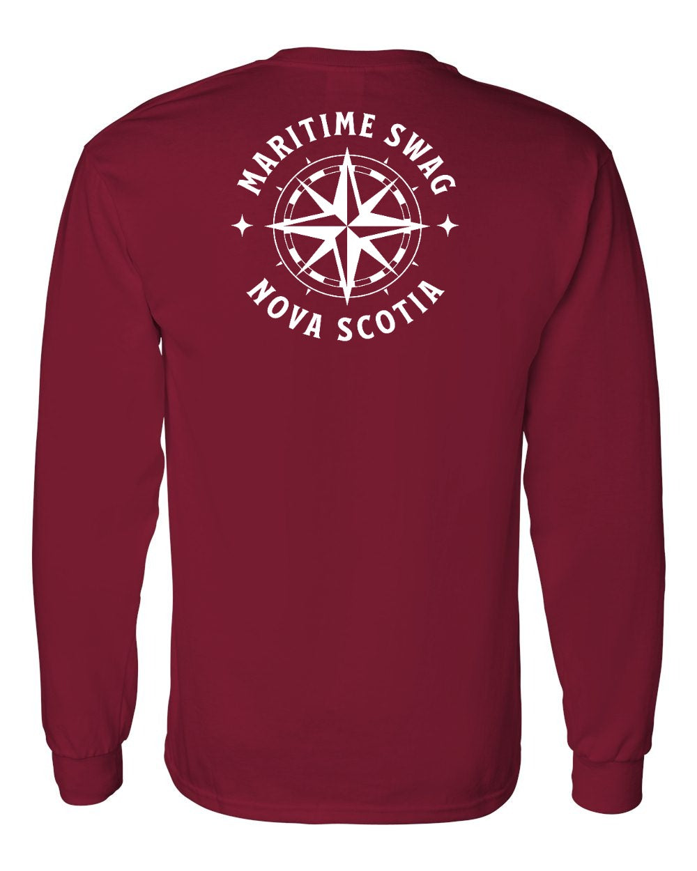 Maritime Swag NS Compass Left Chest and Back Long Sleeve Tee - Unisex