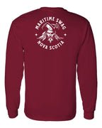 Maritime Swag NS Pirate Left Chest and Back Long Sleeve Tee - Unisex