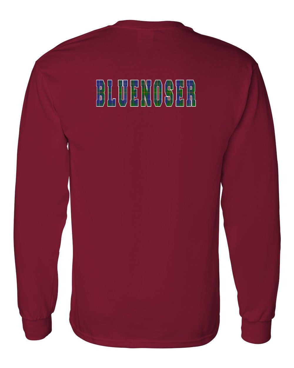 Bluenoser Left Chest and Back Long Sleeve Tee - Unisex