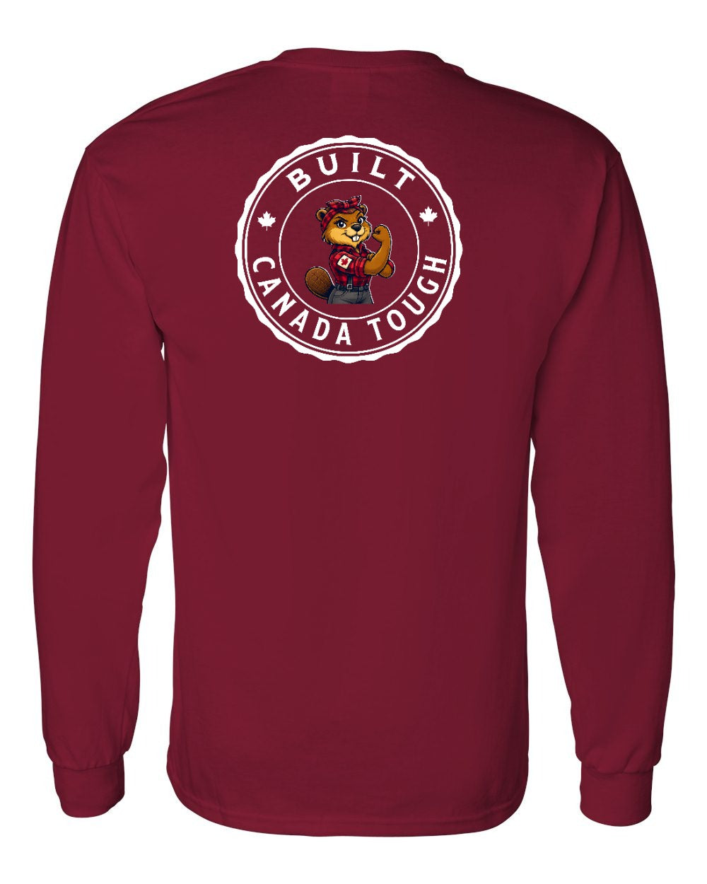 Built Canada Tough Rosie Flex Left Chest and Back Long Sleeve