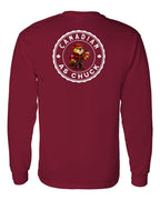 Love it or Leave it Eh! Left Chest and Back Long Sleeve - Gildan Canada (sewn Internationally) - Unisex