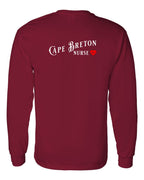 CB Nurse Left Chest and Back Long Sleeve Tee - Unisex