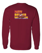 New Bruns Wicker Left Chest and Back Long Sleeve Tee - Unisex