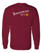 NFLD Guy Yellow Compass Left Chest and Back Long Sleeve - Unisex