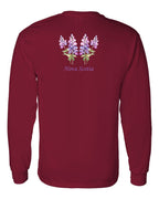 NS Lupins Left Chest and Back Long Sleeve Tee - Unisex