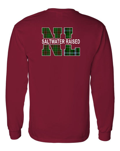 Newfoundland and Labrador Left Chest and Back Long Sleeve Tee