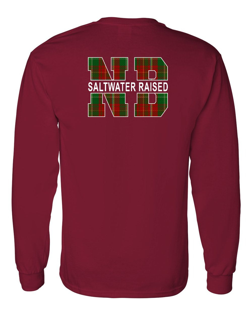 Newbrunswick Saltwater Raised Left Chest and Back Long Sleeve