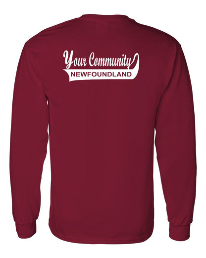 Your Community Swoop (Newfoundland) Left Chest and Back Long Sleeve