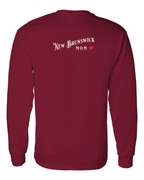 NB Mom Left Chest and Back Long Sleeve Tee - Unisex