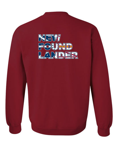 New Found Lander Left Chest and Back Crewneck Sweatshirt