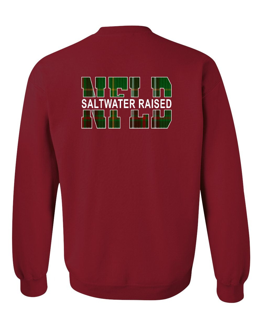 NFLD Saltwater Raised Left Chest and Back Long Sleeve Tee - Unisex