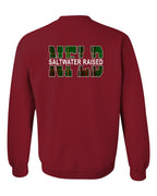 NFLD Saltwater Raised Left Chest and Back Long Sleeve Tee - Unisex