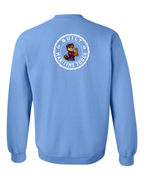 Built Maritime Tough Rosie Left Chest and Back Crewneck Sweatshirt - Unisex