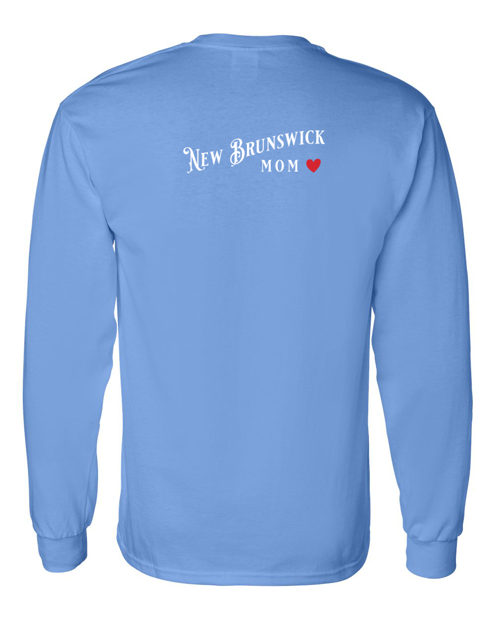 NB Mom Left Chest and Back Long Sleeve Tee - Unisex