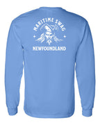 Maritime Swag NFLD Pirate Left Chest and Back Long Sleeve - Unisex