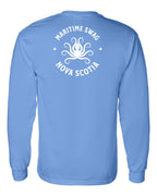 Maritime Swag NS Octopus Left Chest and Back Long Sleeve Tee - Unisex