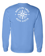 Maritime Swag NS Compass Left Chest and Back Long Sleeve Tee - Unisex