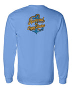 Anchored in CB (New Design) Left Chest and Back Long Sleeve Tee - Unisex