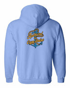 Anchored in CB (New Design) Left Chest and Back Zip Hoodie - Unisex
