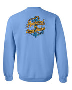 Anchored in CB (New Design) Left Chest and Back Crewneck Sweatshirt - Unisex