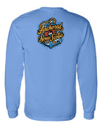 Anchored In NS (Old Design) Left Chest and Back Long Sleeve Tee - Unisex